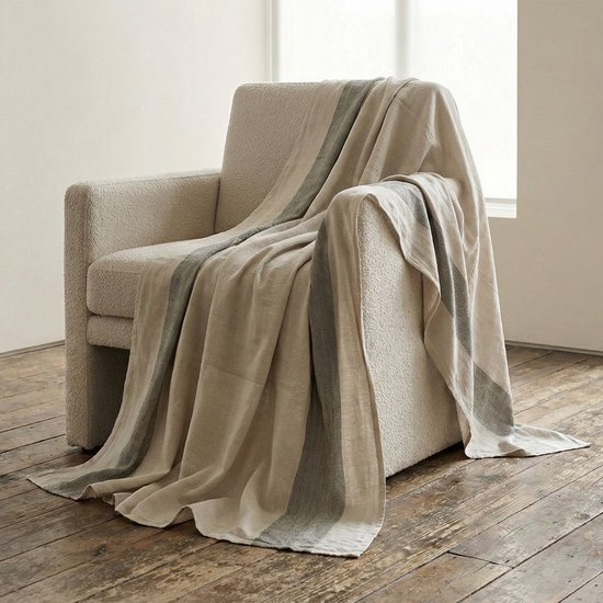 Yogadecke - yogiblanket - natur - ecru - decor — afbeelding 4