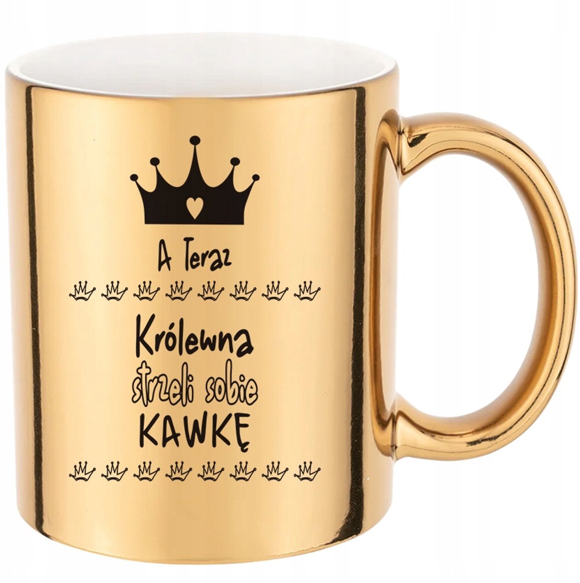 Luxe Gouden Mok 330ml - Stijlvol Cadeau