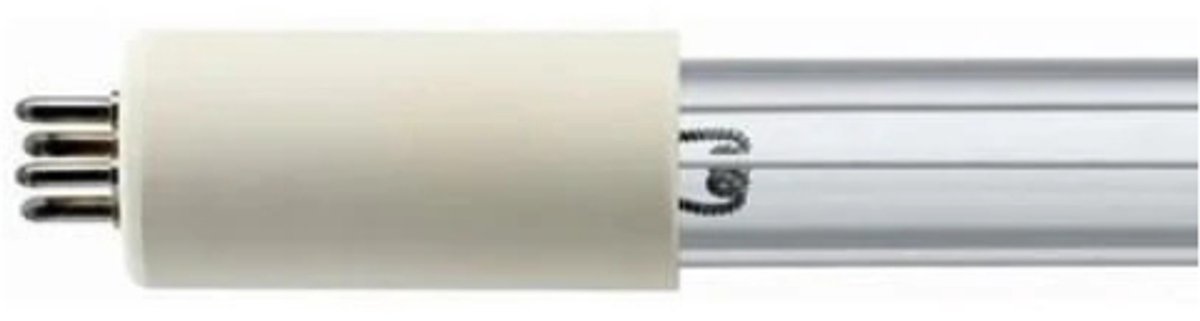 16 Watt - T5 - Witte fitting - lengte 320mm - UVC Vervangingslamp