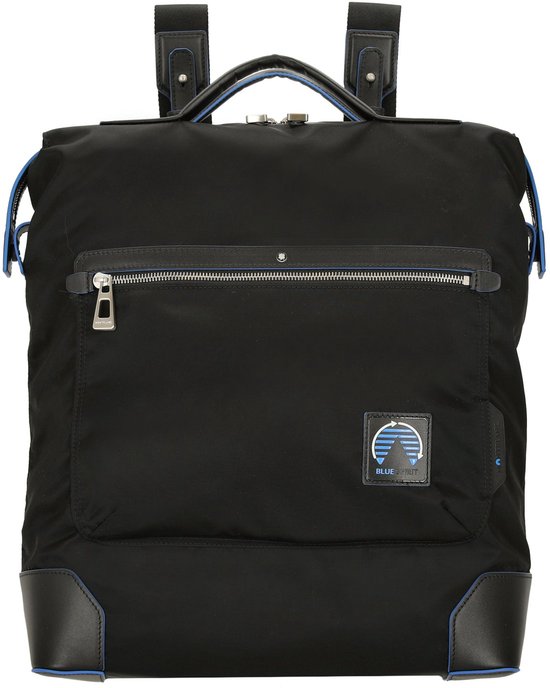 Montblanc Blue Spirit - Rugzak 13 41 cm Nylon (black/blue)