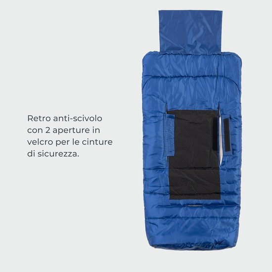 Universele Kinderwagenzak - Voetenzak Baby - Warm en Droog Blijven - Wind en Regenbestendig - 100 cm - Grijs van Universele — afbeelding 3