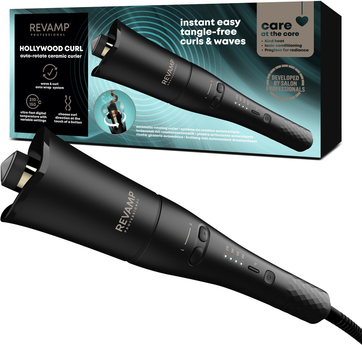 Revamp Progloss Hollywood Curl - Automatische Krultang - Keramisch & Ionisch - CL2000