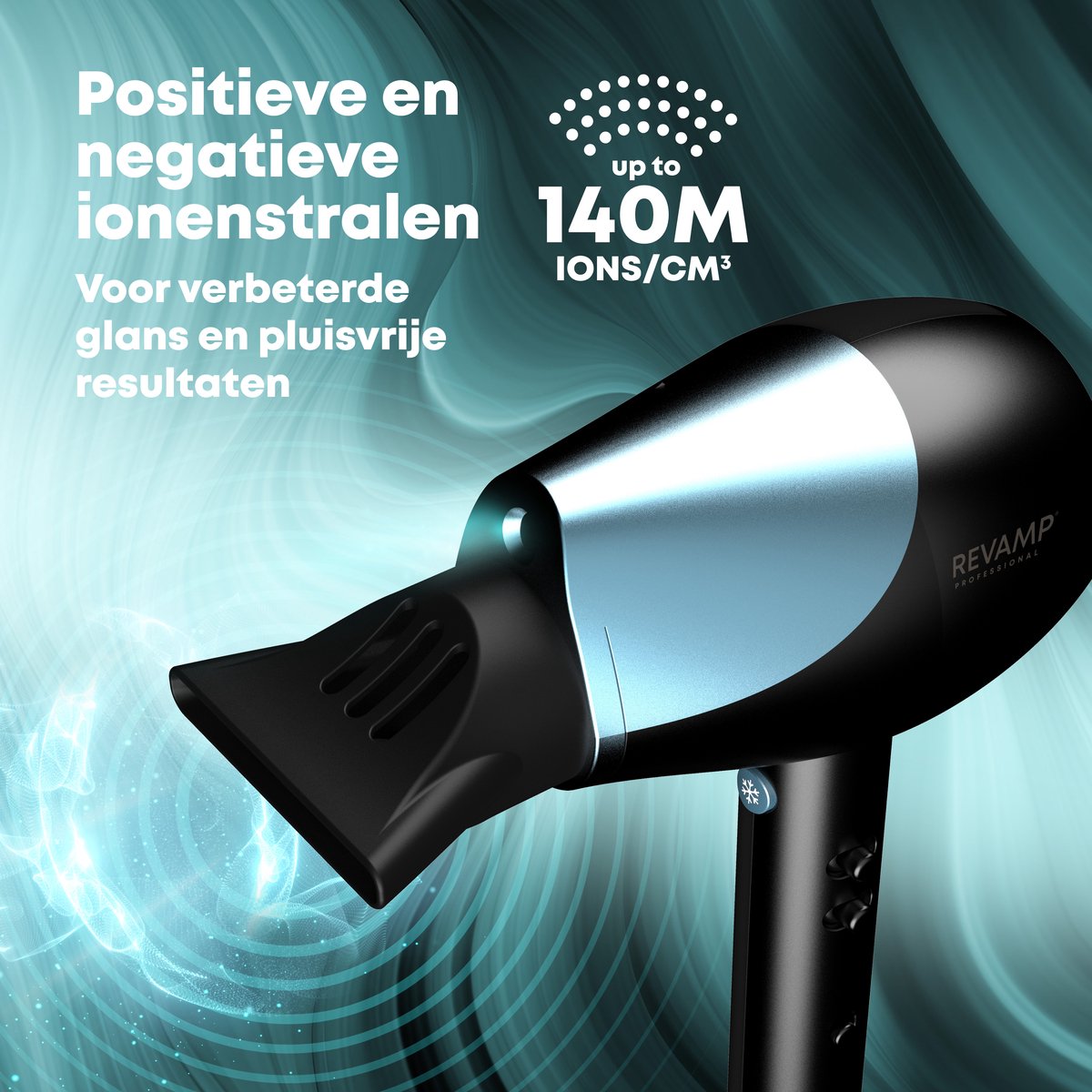 Revamp DR6000 Föhn met Hittesensor en Diffuser - afbeelding 2