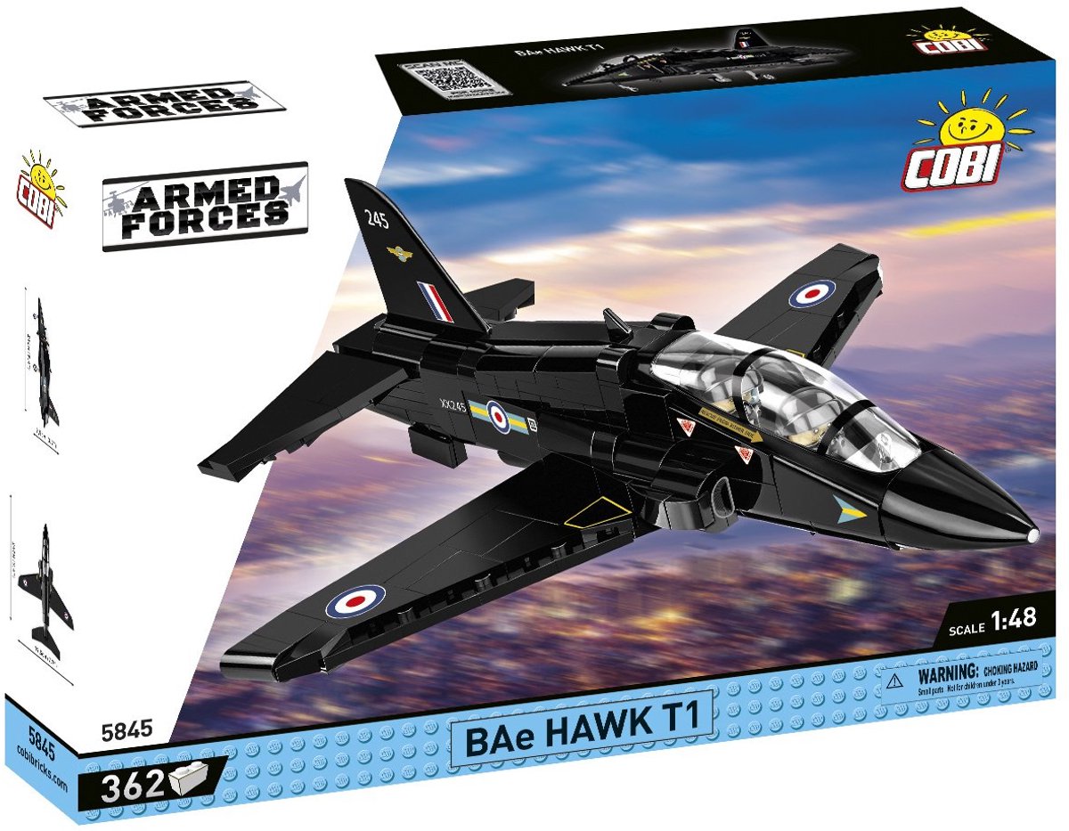 COBI Armed Forces - BAe Hawk T1 Constructiespeelgoed thumbnail 2