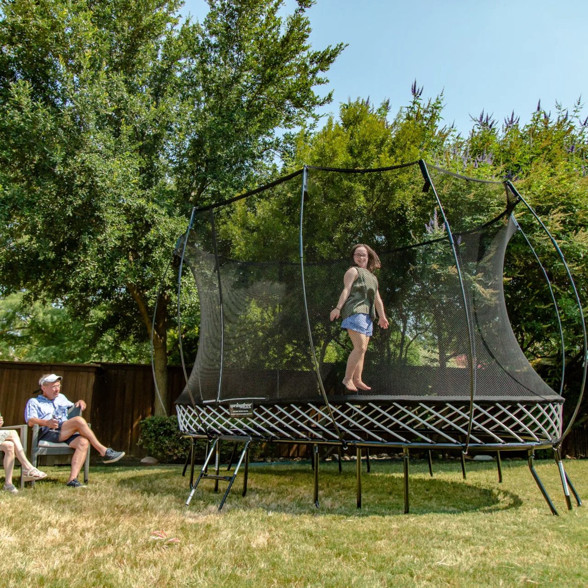 Springfree Trampoline O77 - Ovaal Incl. Veiligheidsnet – foto 2