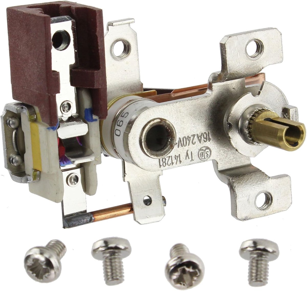 Thermostaat Regelaar - Verwarming Controle - Nachtverwarming - Vervangt Oude Type - 99.79 gram - Grijs