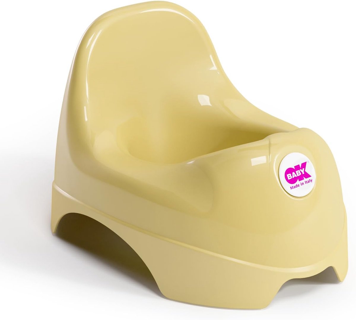 Potje - Kinderpotje Plasje - Zindelijkheidstraining - Ergonomisch ontwerp - L 35 cm - Geel