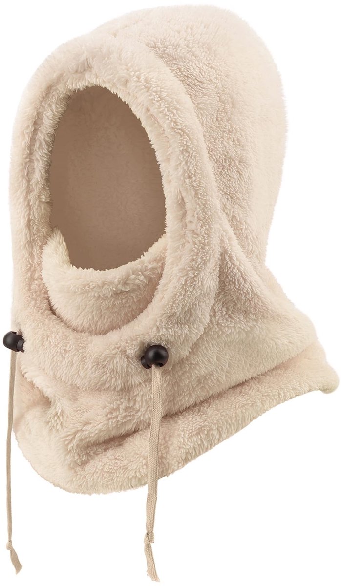 Dailygoods- Bivakmuts Winter - Winddicht Gezichtsmasker - Multifunctioneel - Verstelbaar Trekkoord - Warm en Comfortabel - Geschikt voor Koud Weer - Balaclava