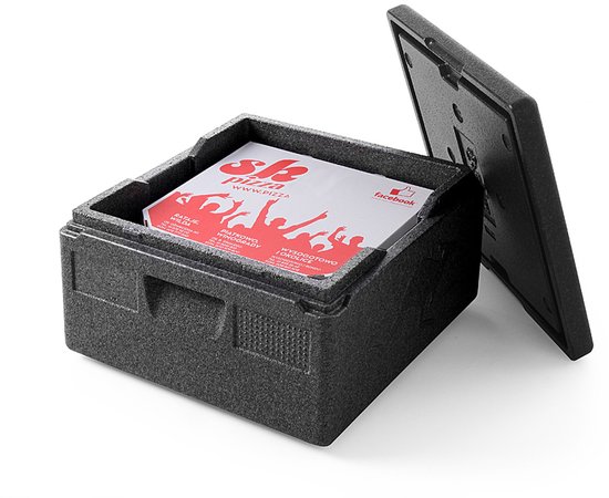 HENDI Thermobox Profi Line - 21L - Ultralicht en Stapelbaar - 410x410x240 mm van Hendi — afbeelding 2