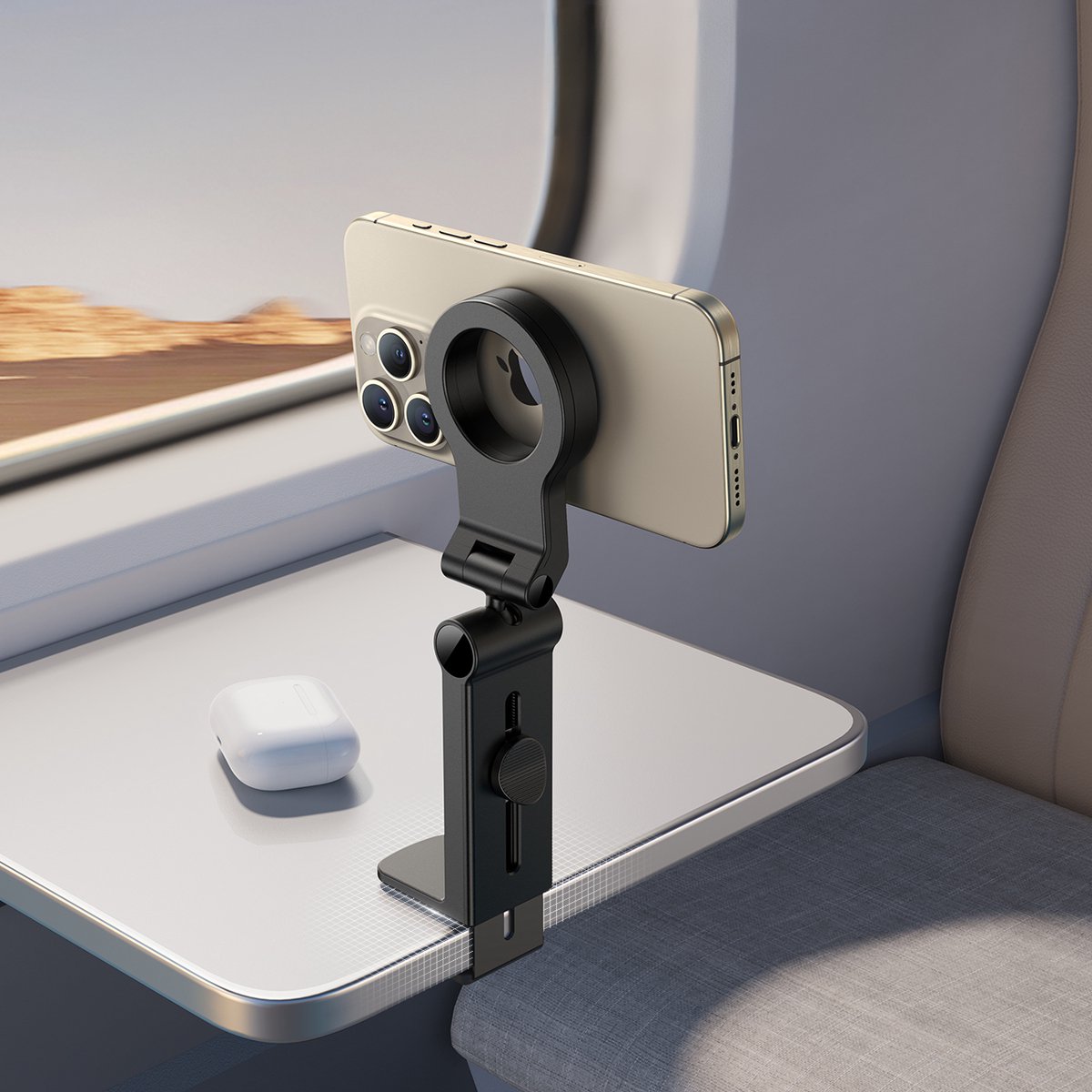 Joyroom - Magnetische Telefoonhouder Geschikt voor iPhone MagSafe - Zwart