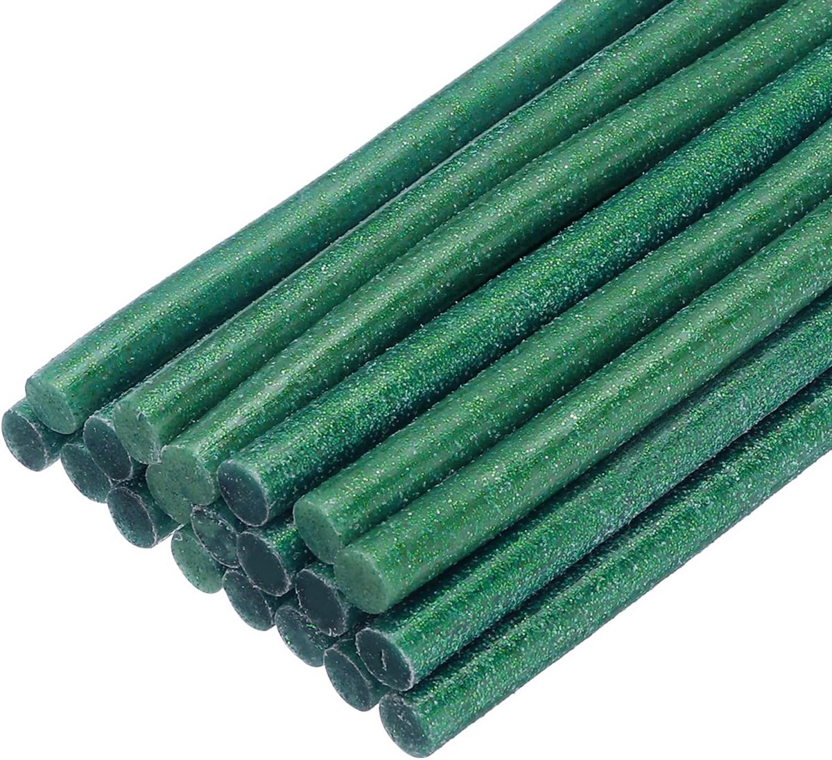 Lijmsticks voor Lijmpistool 7 mm - 20 stuks Donkergroene Glitter