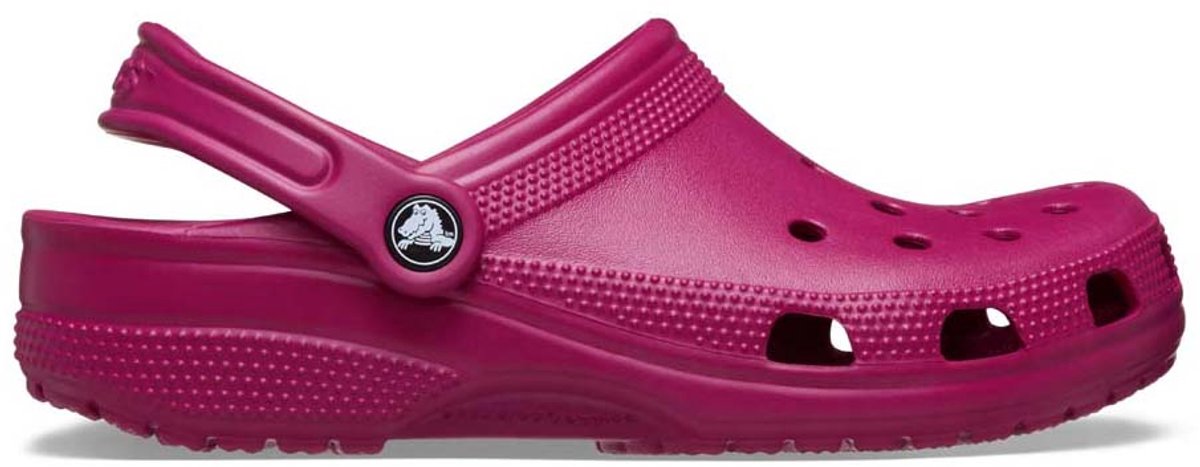 Crocs Classic Dames Clogs - donkerroze