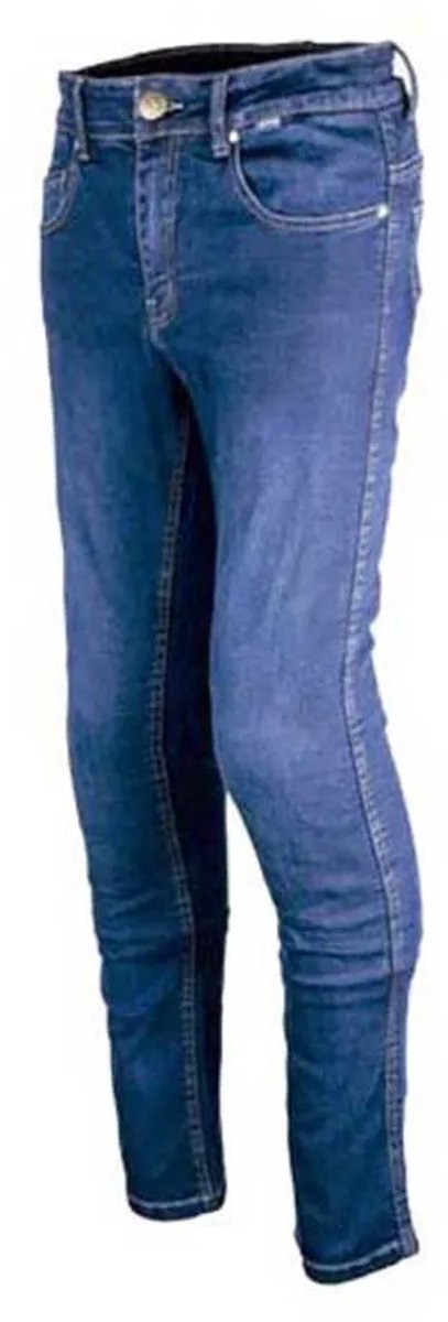gms Rattle Slim Dames Donkerblauwe Motorjeans