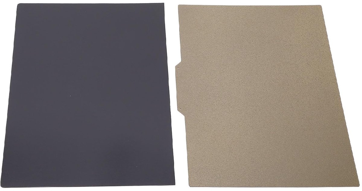 Dailygoods- Bouwplaat Dubbelzijdig 330 x 225 mm - PEI Flexibele Printbed - Magnetische Basis - Verbeterde Hechting - Eenvoudige Modelverwijdering - Schokbestendig