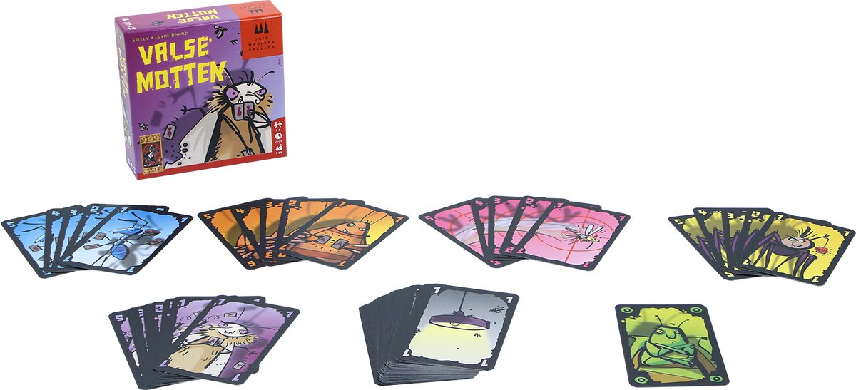Valse Motten - Kaartspel van 999 Games — cadeau in Spellen & Speelgoed - foto 2