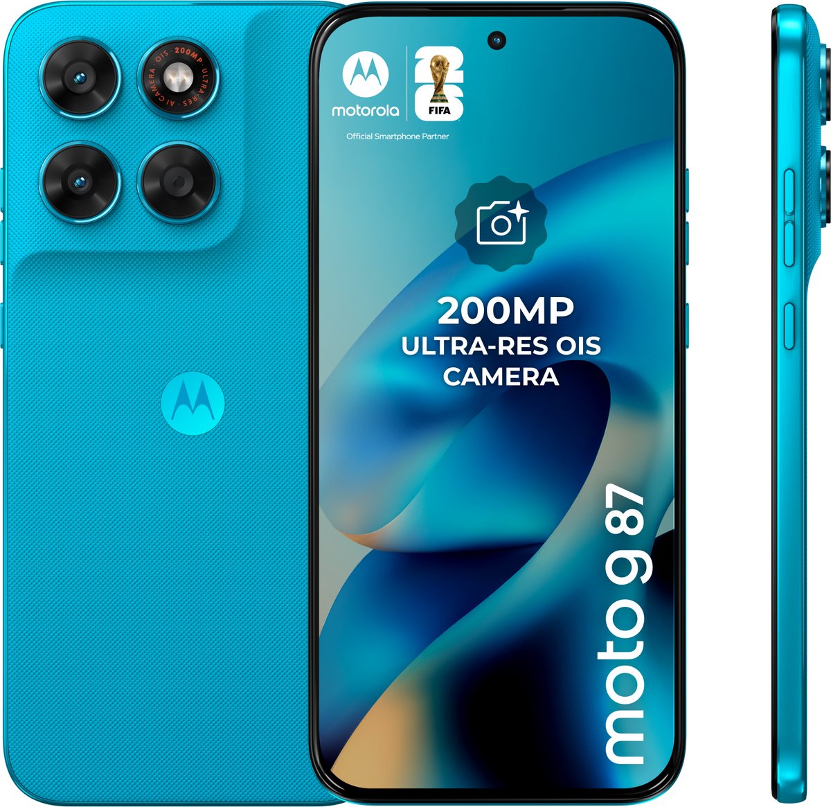 motorola moto g87 - 8/256GB - PANTONE Blue Atoll