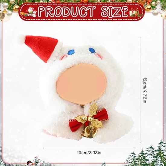 Kerstkleding en Accessoires voor 17 cm Poppen - Perfecte Cadeaus voor de Feestdagen van Merkloos — afbeelding 4