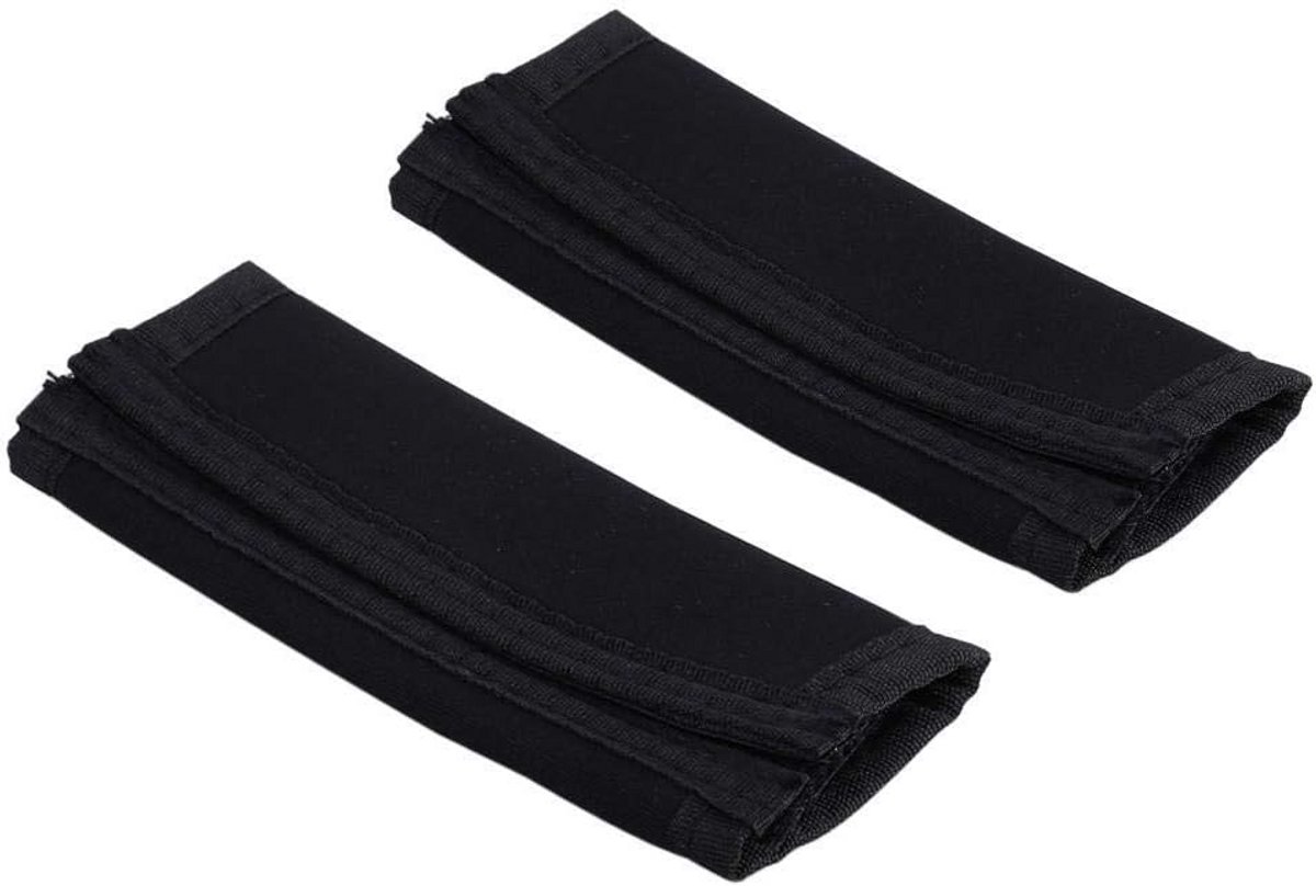 Kinderwagen Handvat - Bumperhoes - Comfortabel Vervoer - Waterproof Zweetabsorberend - 2 Stuks - Zwart