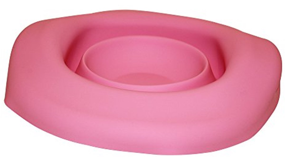 Draagbare Pot - Reis Potje - Zindelijkheid Leren - 3-in-1 Functie - 25 x 24 x 8 cm - Roze