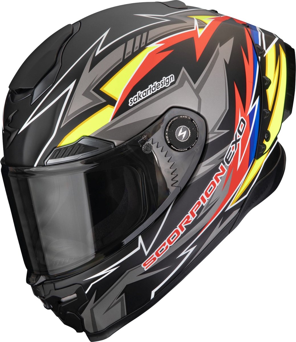 Scorpion EXO-Race Air Move On FIM 2 Helm -
