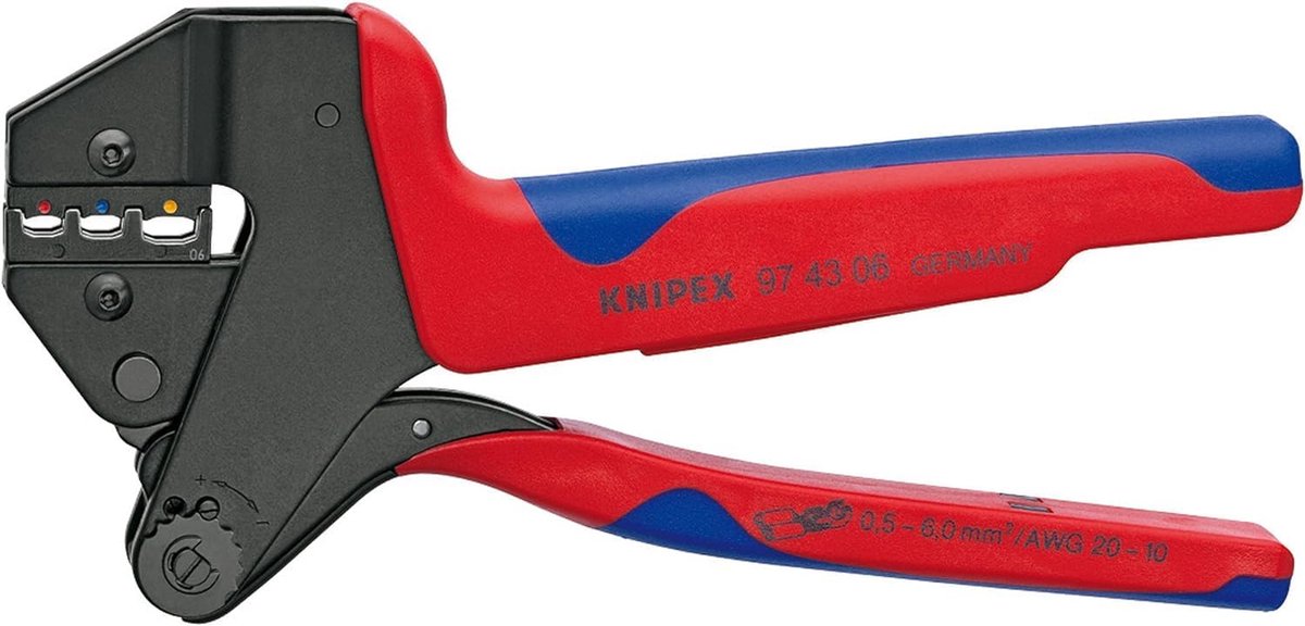 Krimptang Systeem - Krimp Tool - Kabels Aansluiten - Veelzijdige Krimp Profielen - 0.5-6.0 mm² - Bruin
