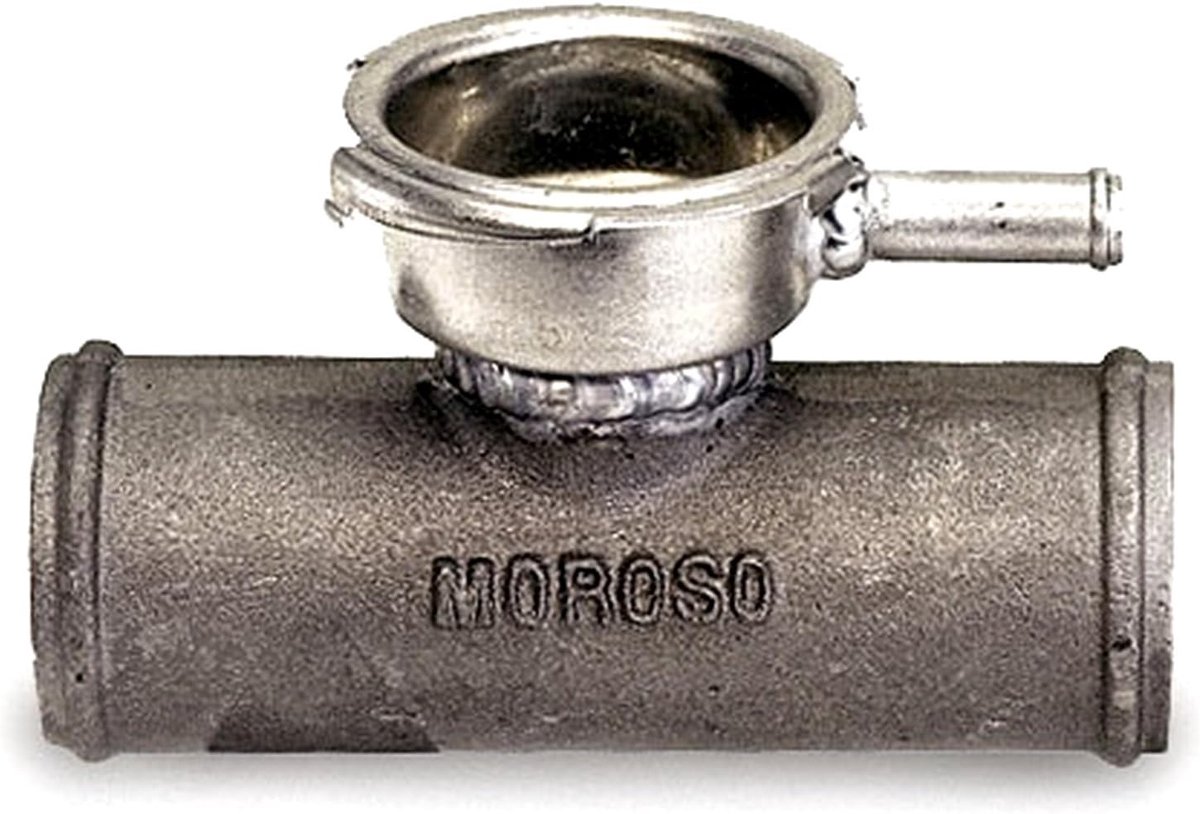 Radiator Slang Vulhals - Koelsysteem Vuller - Motor Onderhoud - Gegoten Aluminium - 24 cm Lengte - Grijs