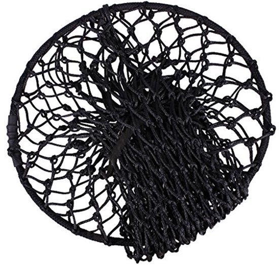 Hooinet - Voerzak Paard - Langzaam Voeren - Geïntegreerde Ring - 100 cm - Zwart Hooinet - Voerzak Paard - Langzaam Voeren - Geïntegreerde Ring - 100 cm - Zwart