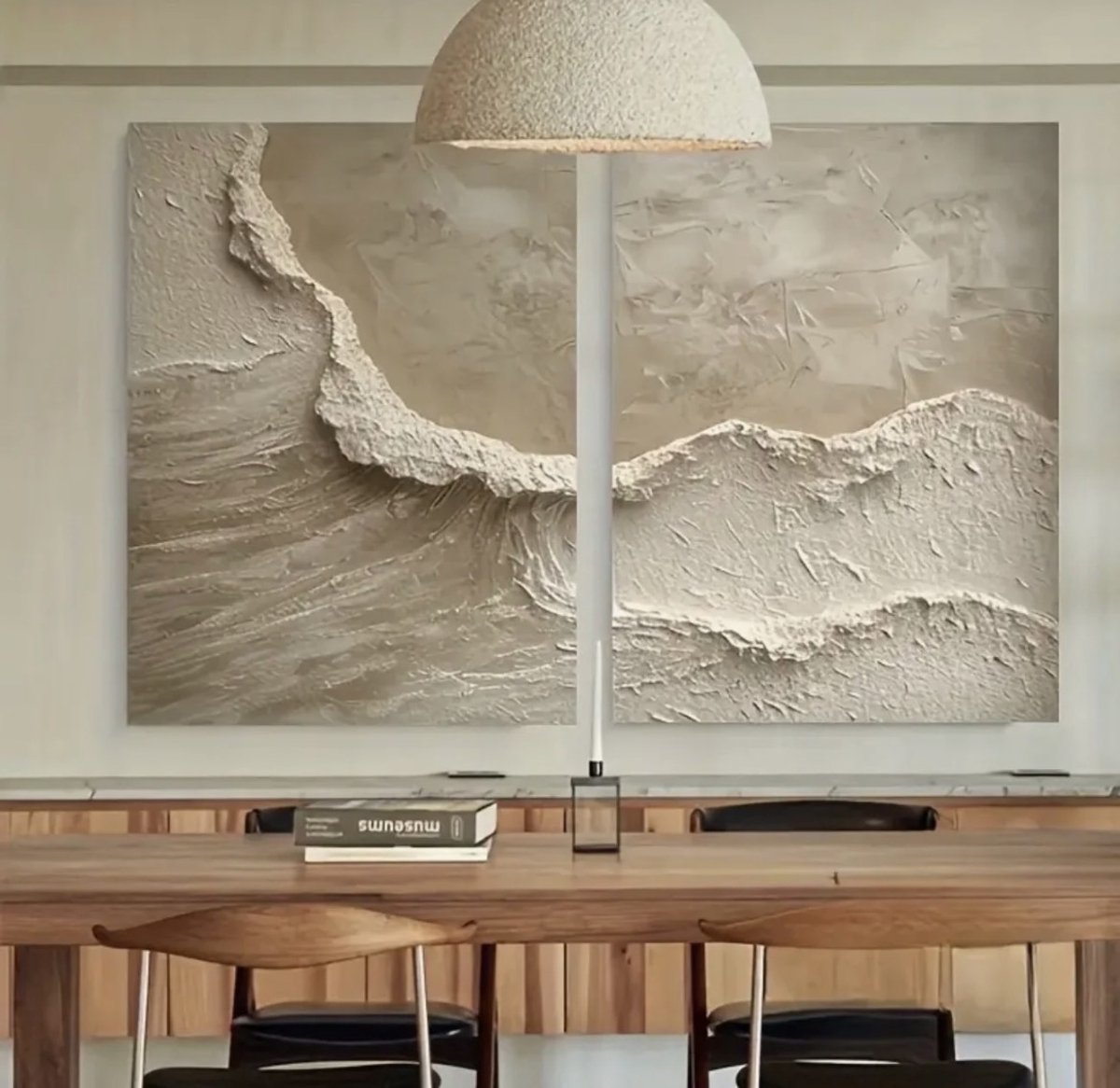 Ethereal Waves- Duo Canvas