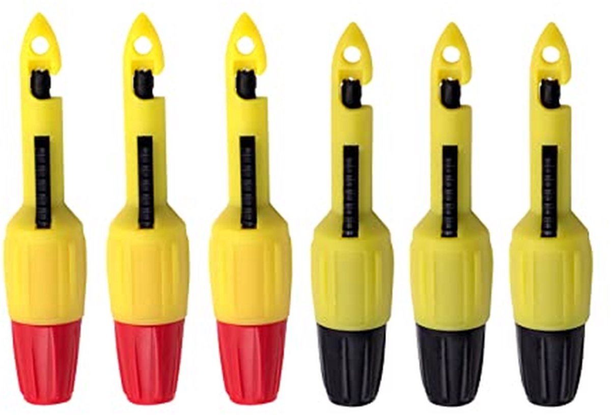 Isolatie Piercing Clip - Testsonde Draad - Spanning Meten - Zonder Draadbreuk - 6 Stuks - Assorti