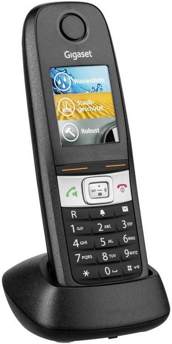 Draadloze DECT Telefoon - Extra Handset - Thuis Bellen - Lage Straling - 1.8 Inch Display - Zwart