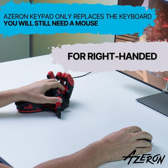 Gaming Keypad - Programmeerbaar Toetsenbord - PC Gaming - Analoge Thumbstick - 29 Toetsen - Groen — afbeelding 4