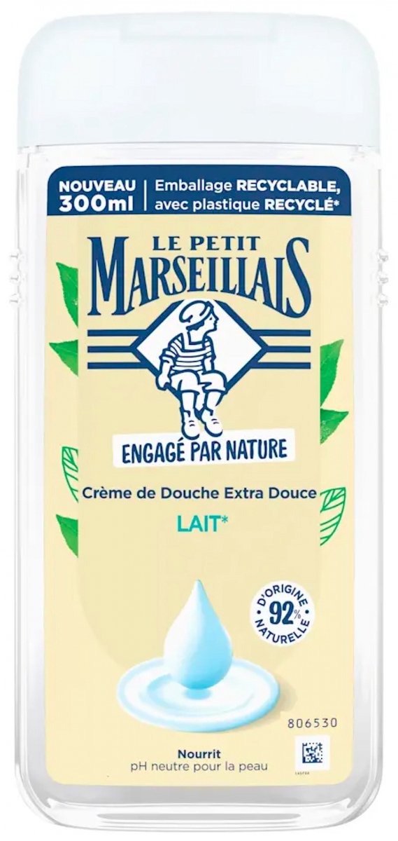 Le Petit Marseillais Extra Milde Melk Douchecrème 250 ml