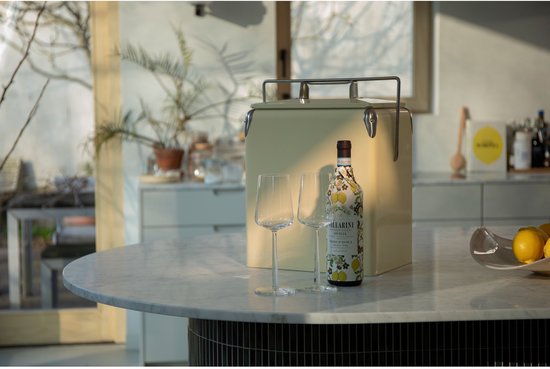 Zuiver Cooler Be Wine Koelbox Lemon/ Beige van Merkloos — afbeelding 5