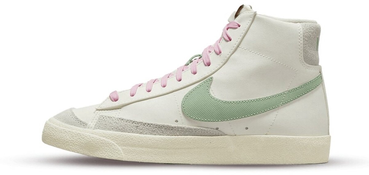 Nike Blazer Mid ’77 PRM Herenschoenen 38.5 Sail/Coconut Milk/Off Noir/Enamel Groen