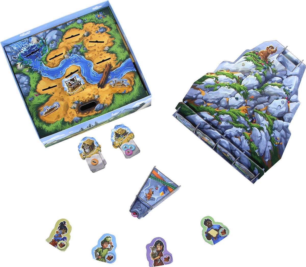 999 Games - Paleolino - Bordspel - Coöperatief geheugenspel voor kinderen — afbeelding 4