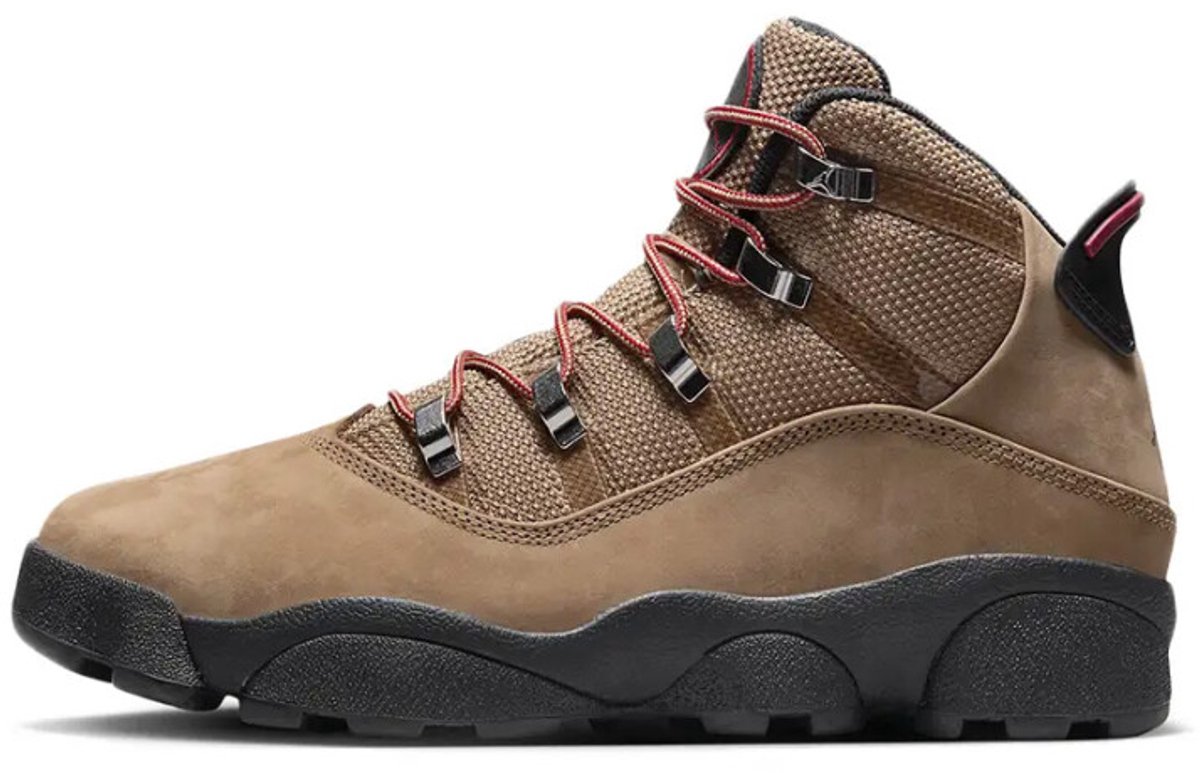 JORDAN AIR 6 Rings Winterized - Heren Winter Sneakers Schoenen Bruin FV3826-202 , Maat: EU 45.5 US 11.5
