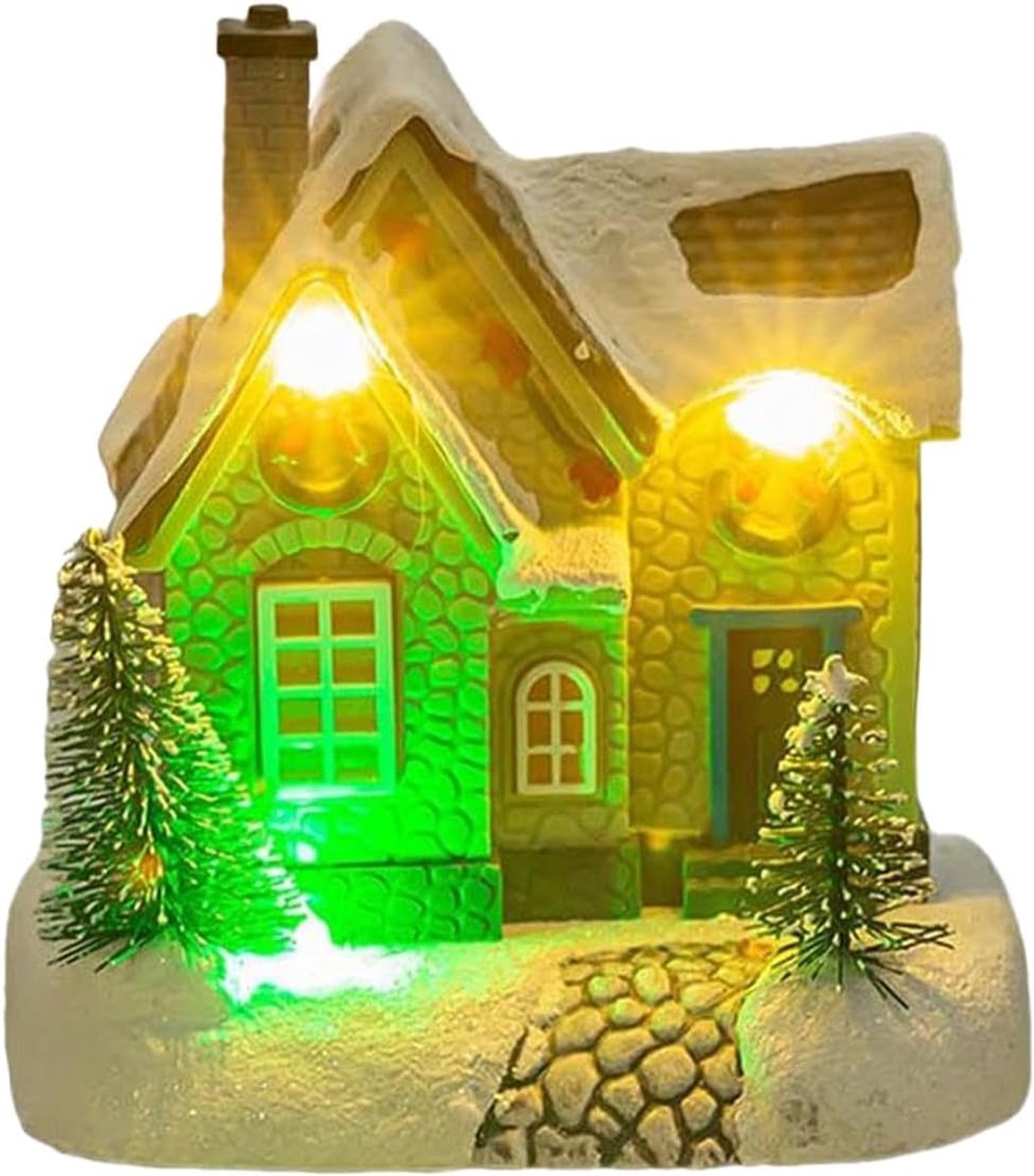 Kerstdorp Sets - Kersthuisjes Verlichting - Kerst Decoratie - Miniatuur LED Huisjes - Niet gespecificeerd - Niet gespecificeerd – foto 7