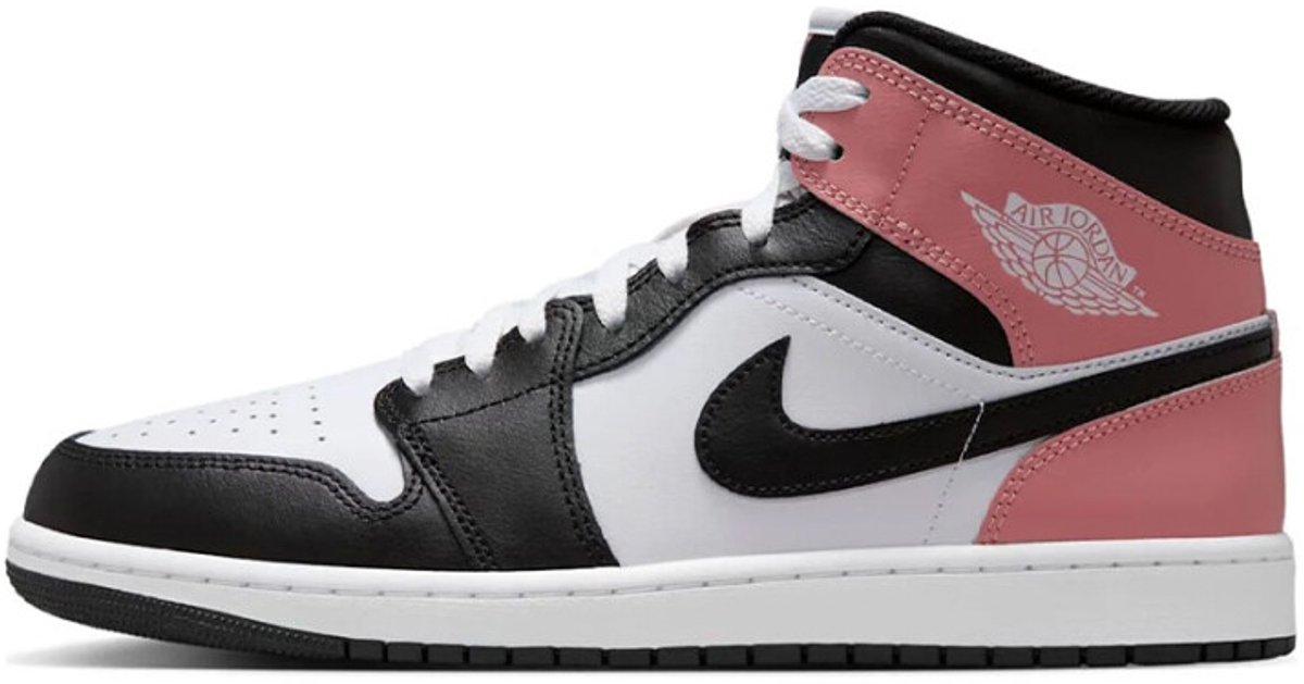 Nike Nike Air Jordan Mid 1 Heren Sneaker Zwart