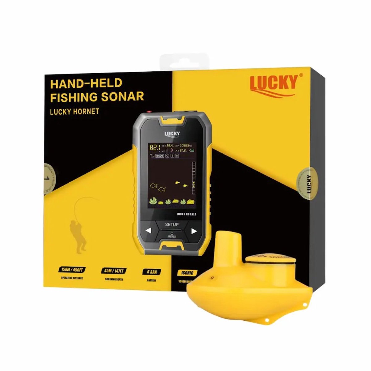Lucky Hornet Wiresless Sonar - Fishfinder
