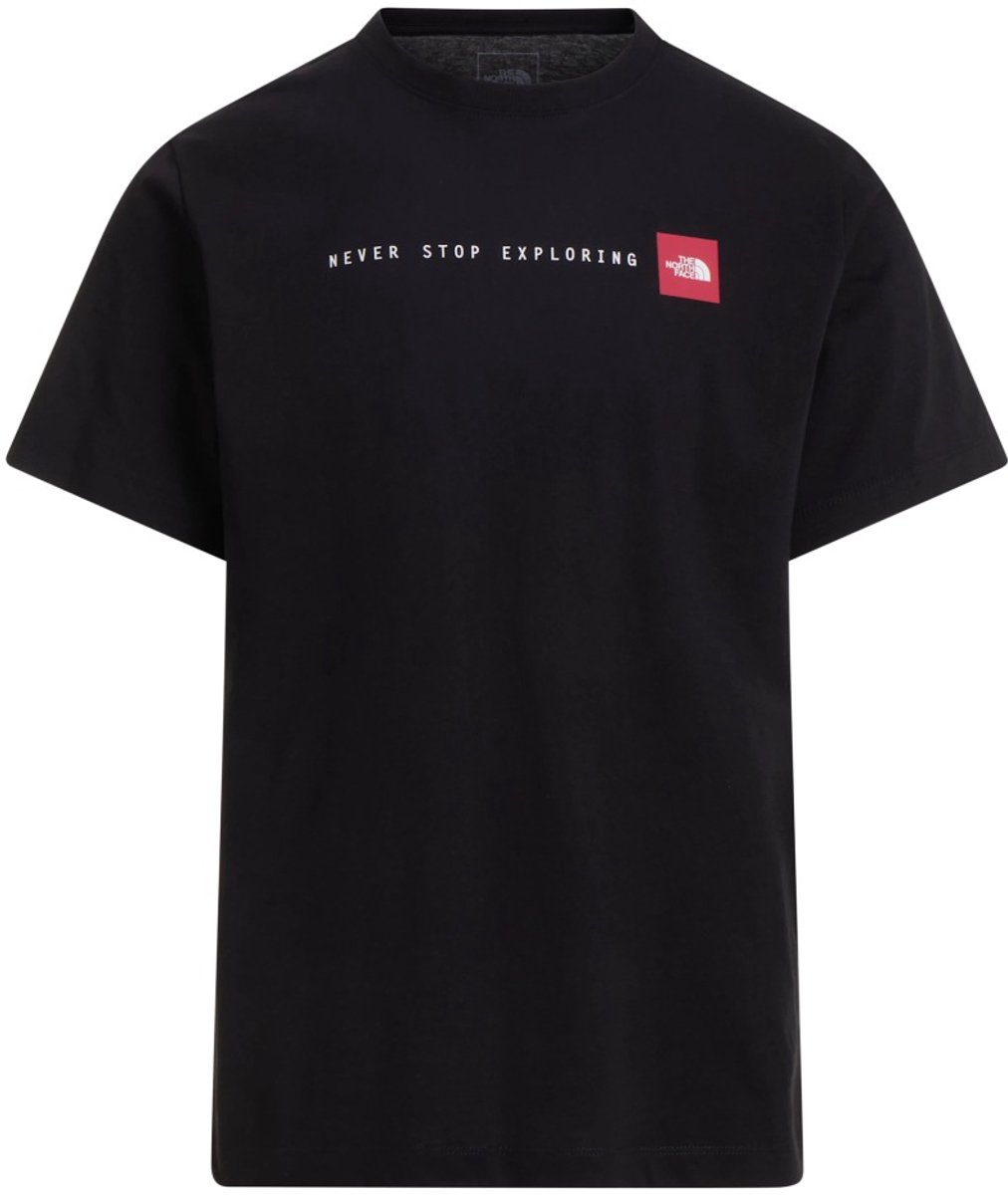 The North Face NSE REG SS TEE-GRAPHIC Heren Outdoorshirt TNF Zwart