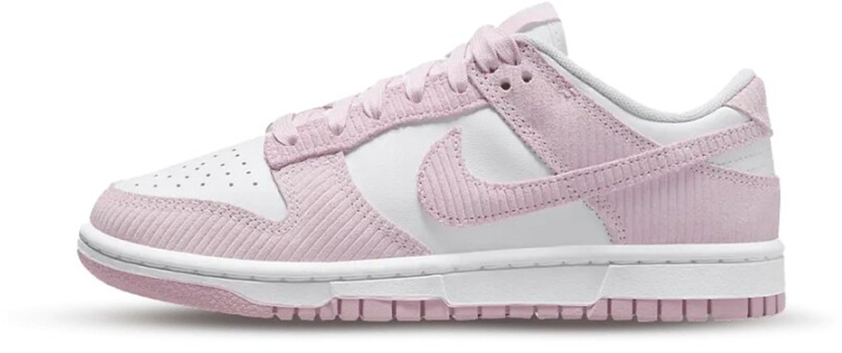 Nike Dunk Low Corduroy Sneakers Wit