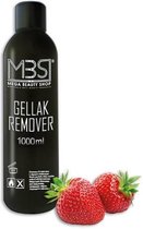 Gellak remover (1000 ml) met aardbeiengeur/ soak Off Gel Remover
