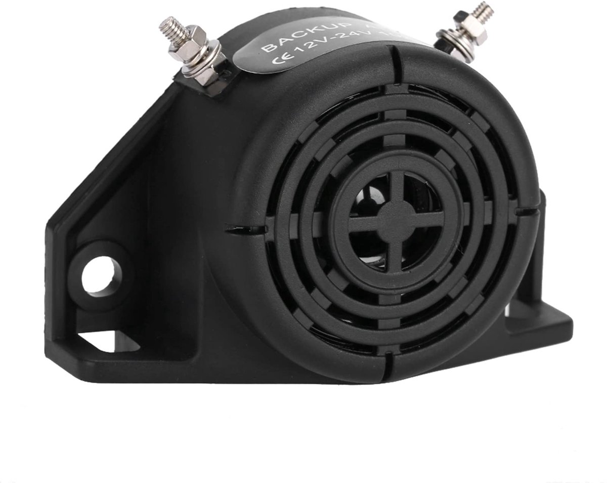 Dailygoods- Achteruitrijalarm 102dB Super Luide - Waterdicht Alarm - ABS Materiaal - Eenvoudige Installatie - Universeel Ontwerp - Duurzaam en Corrosiebestendig - Waarschuwingshoorn