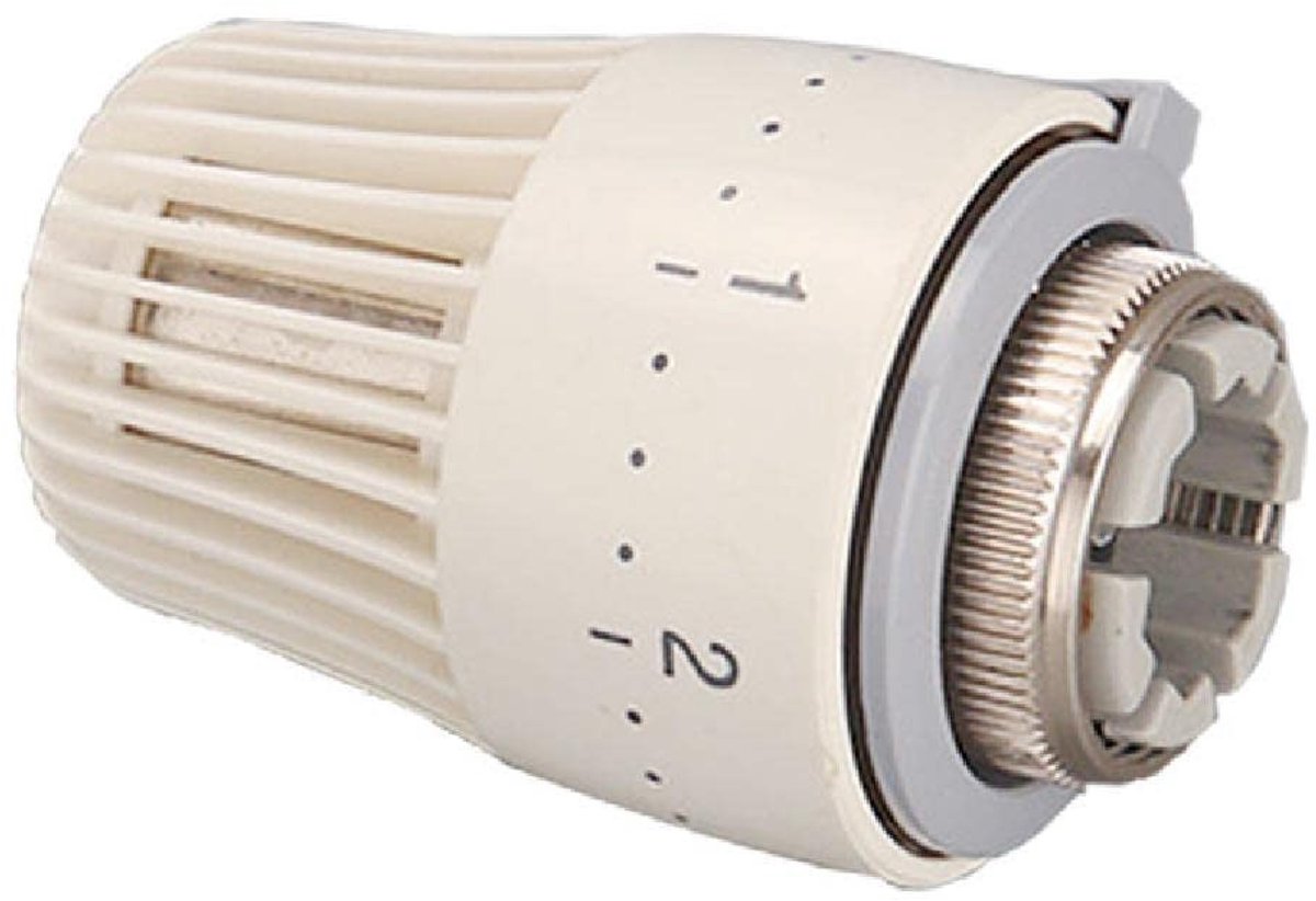 Dailygoods- Thermostatische Radiatorknop - Wereldbolventiel - M 30 x 1,5 Schroefdraad - Messing/Staal/Kunststof - Temperatuuraanpassing - Lange Levensduur
