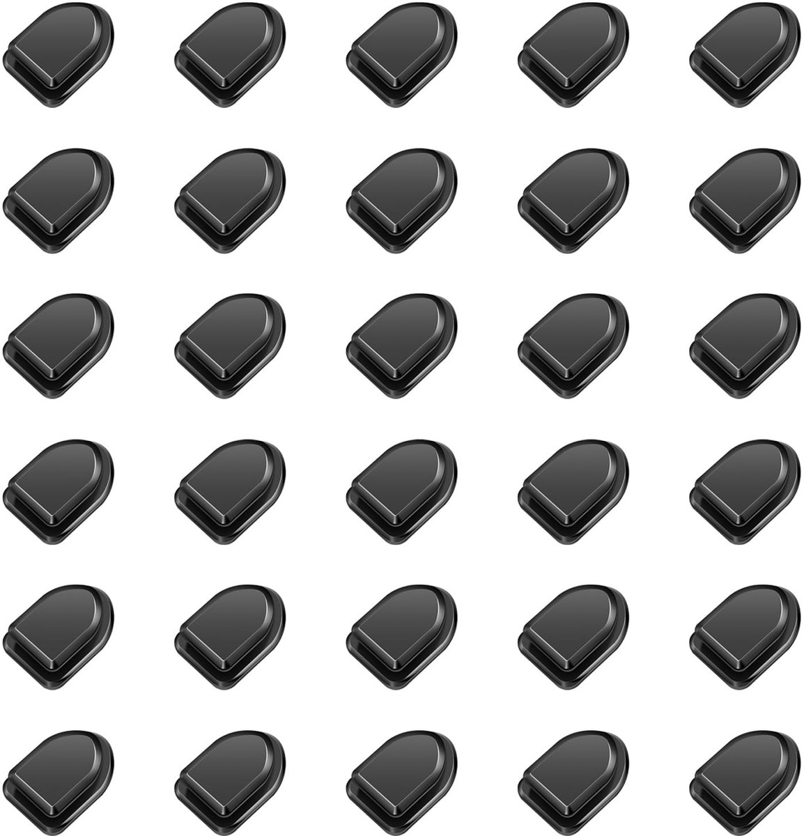 Dailygoods- Bindingshaken 30 Stuks - Zelfklevend - Onzichtbaar - Badkamerhaken - Handdoekh
