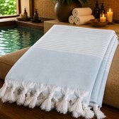100% Natuurlijke Katoenen Hürrem Peshtemal Badhanddoek Turkse Handdoek Hammam Strandlaken