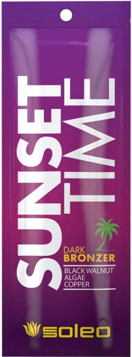 Soleo Sunset Time Dark Bronzer zakje 15 ml zonnebankcrème
