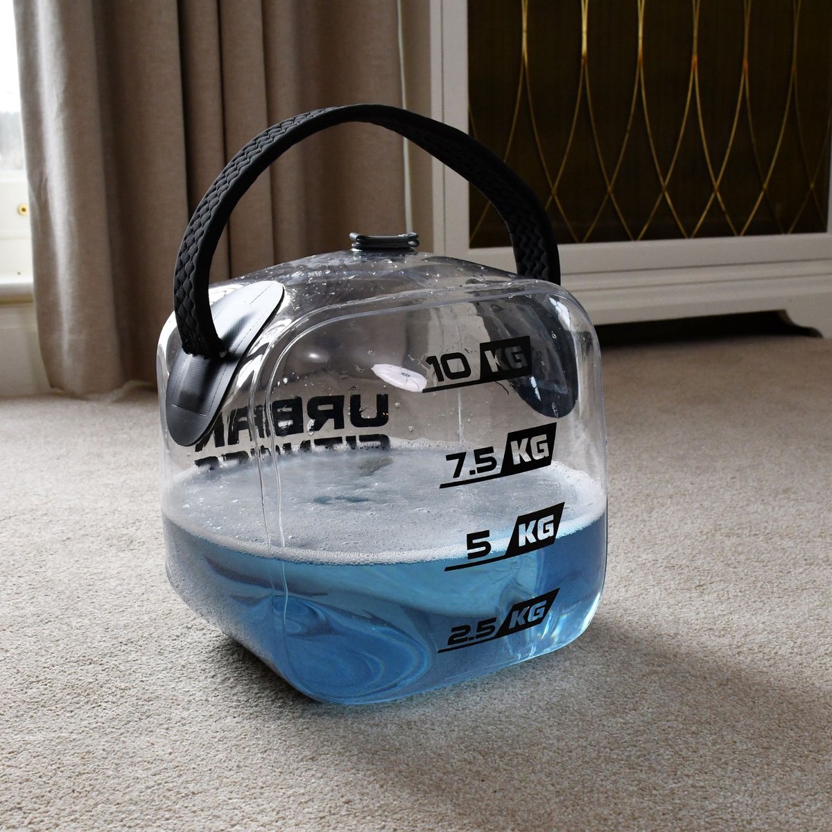 Urban Fitness Hydro Inertia Kettlebell - vulbare kettlebell - 2.5 t/m 10 kilogram