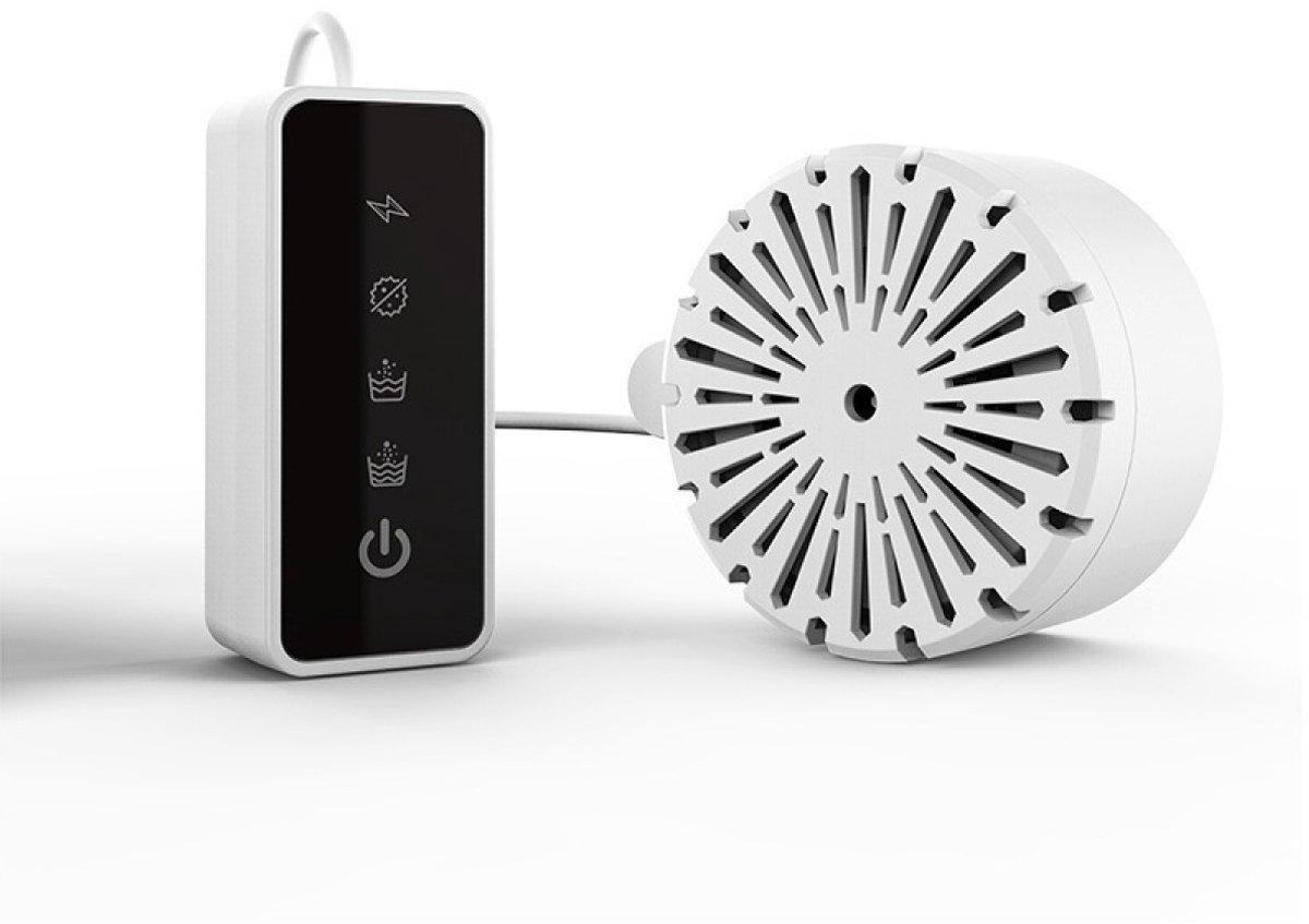 carmdering - 2-in-1 Fruit En Vegetable Wasmachine - Draagbare Groente Reiniger - Ultrasoon Apparaat - OH-ion Zuiveringstechnologie - Verwijdert 99% Residuen - ABS Materiaal - IPX7 Waterdicht - 1 Stuk