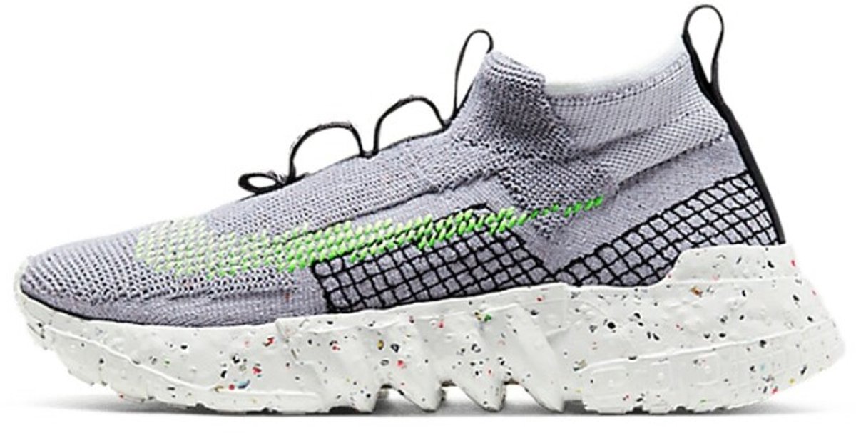 Nike Space Hippie 02 Volt Grijs